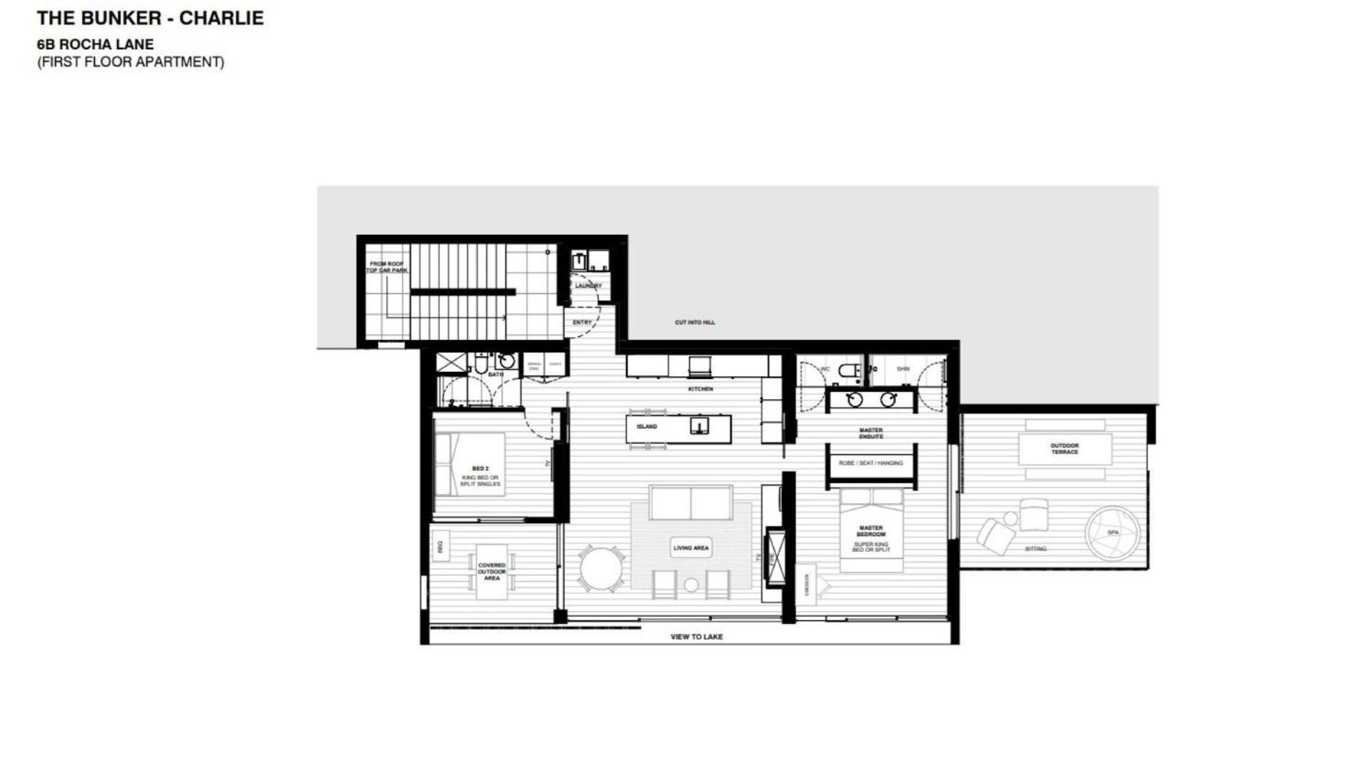 The Bunkers Penthouse-2 Bed *