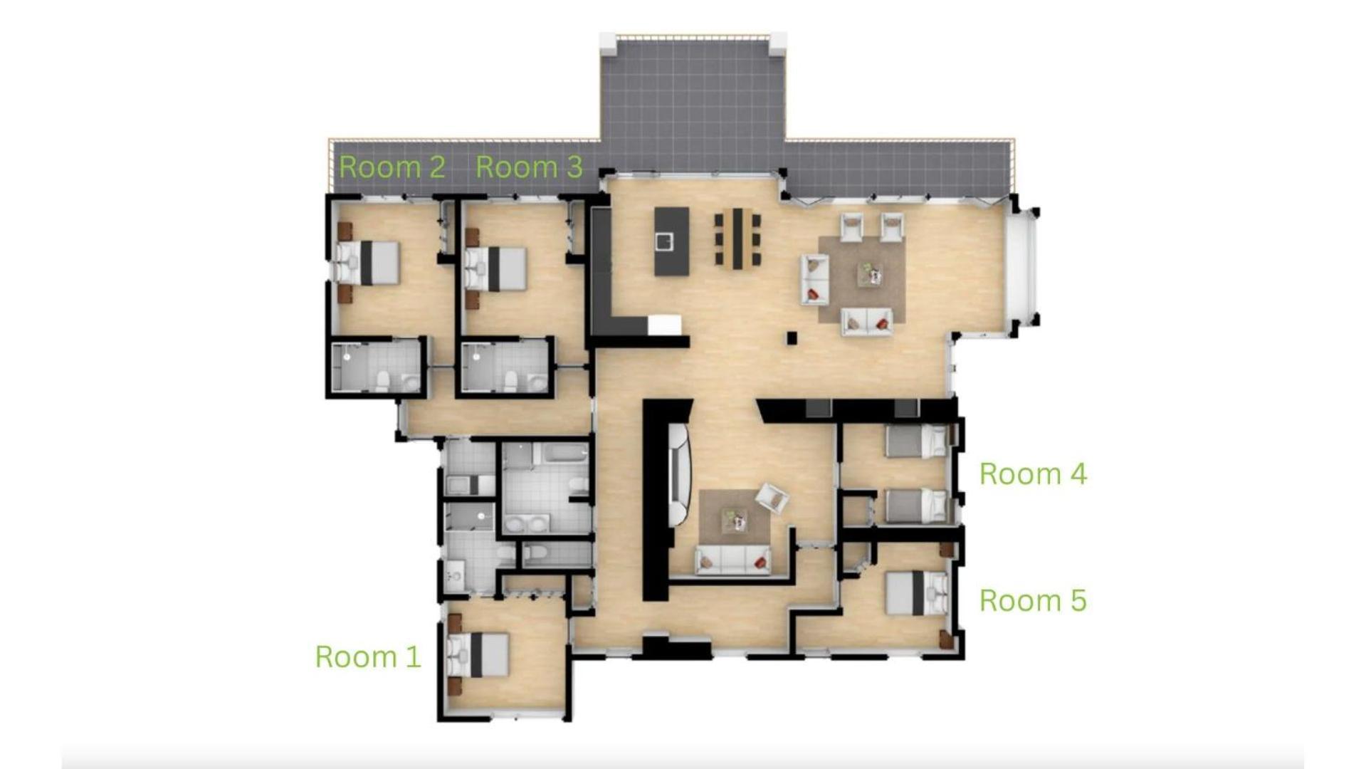 Stonehill Villa - 5 Bed *