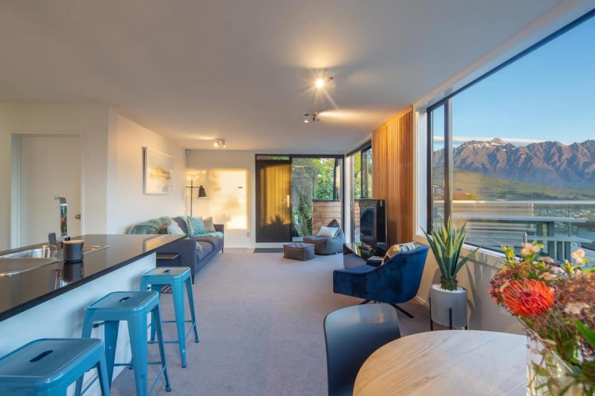 Highlands Apt- Views- Free Parking- Ac- Bbq Queenstown